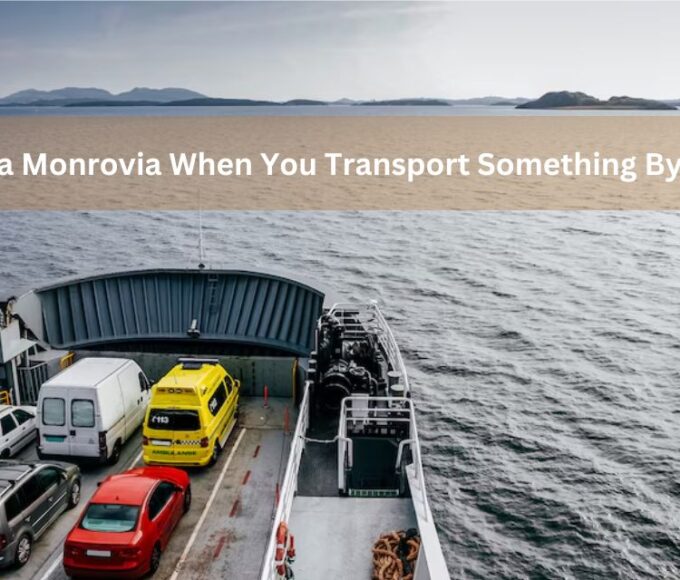 rena monrovia when you transport something by car