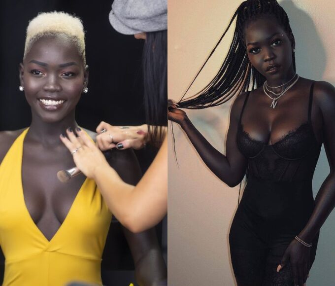 blackest person in the world